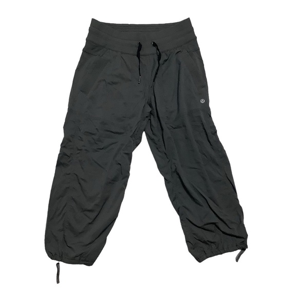 Lululemon Crop Studio Joggers Size 4 Gray Pants - Picture 3 of 11